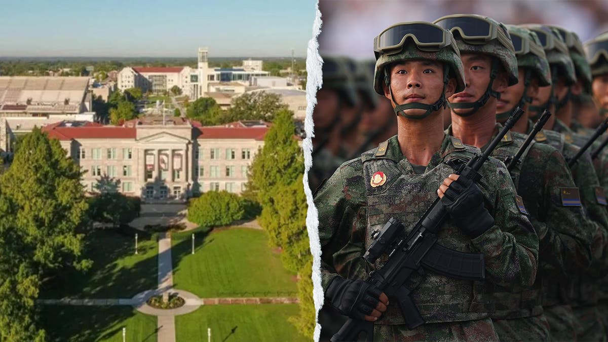 MSU and Chinese soldiers