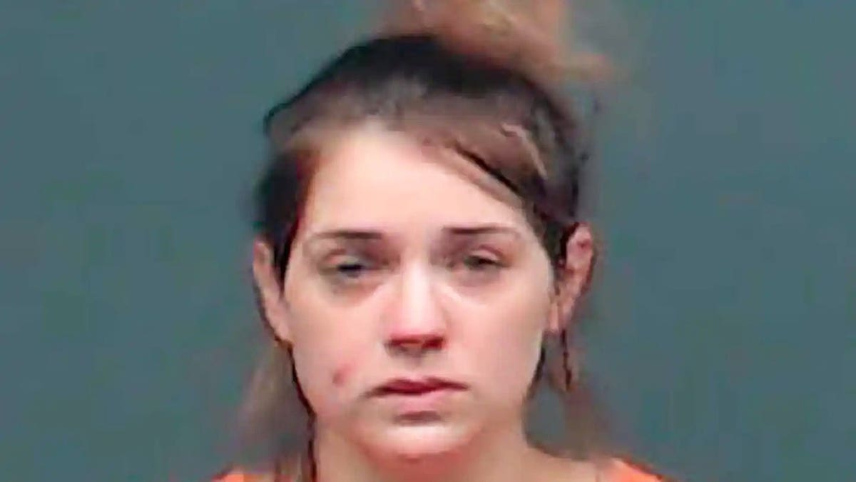 A mugshot photograph  of Taylor Parker