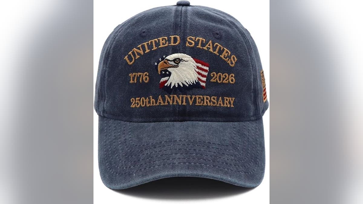 Get a festive hat for the Fourth of July.