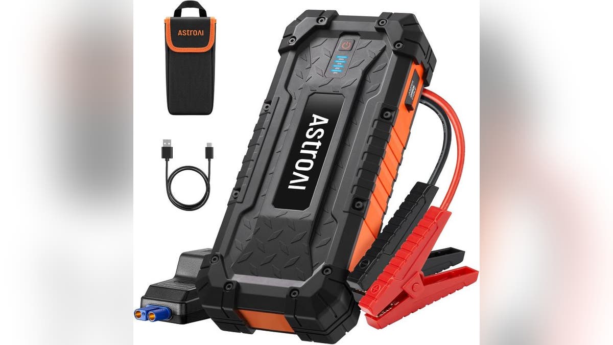 Jump start your car in an emergency.