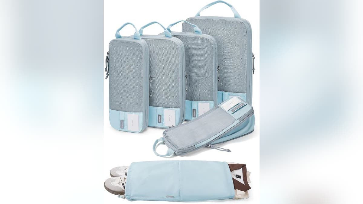 Always know where everything is in your suitcase with help from packing cubes. 