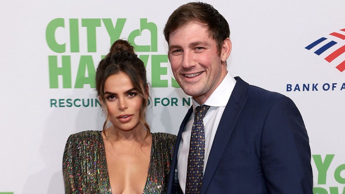 Brooks Nader and Billy Haire at the City Harvest Presents The 2022 Gala: Red Supper Club in New York in April 2022