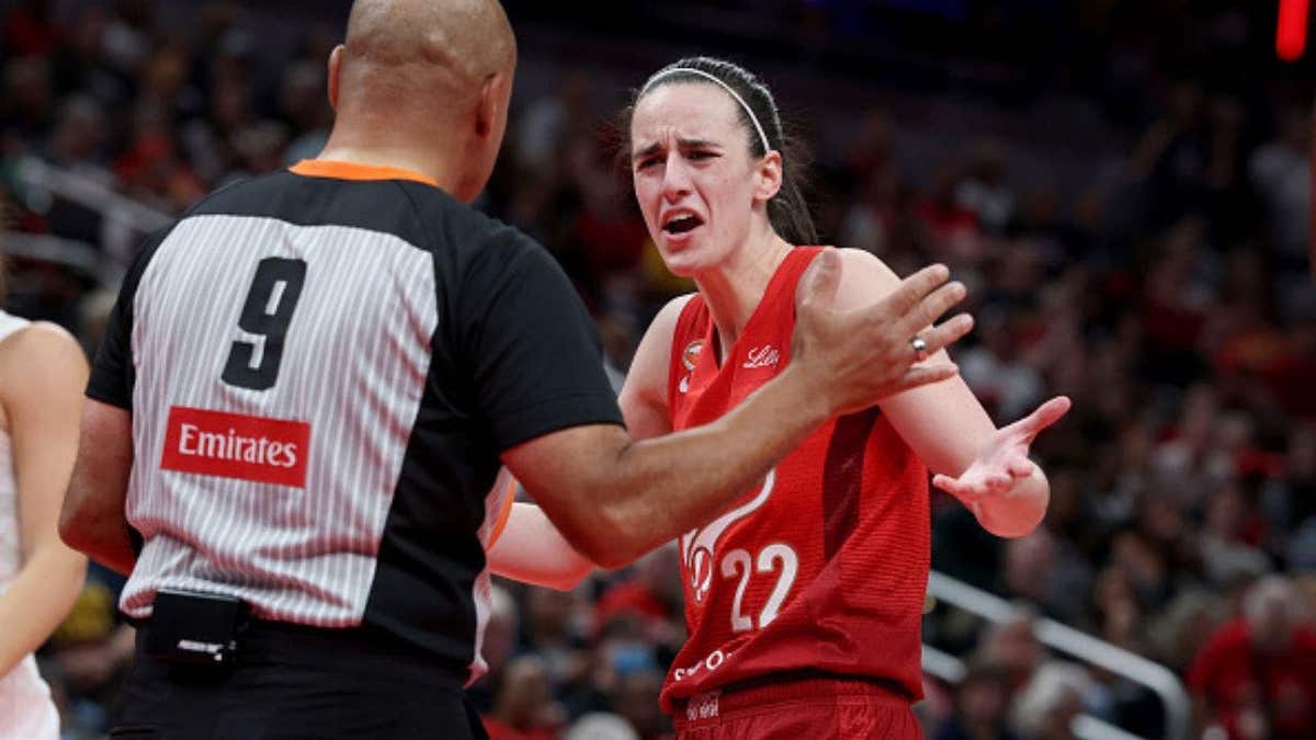 Caitlin Clark e the Fever tiveram um forte desempenho, mas perderam para o Atlanta Dream. (Foto de Andy Lyons/Getty Images)
