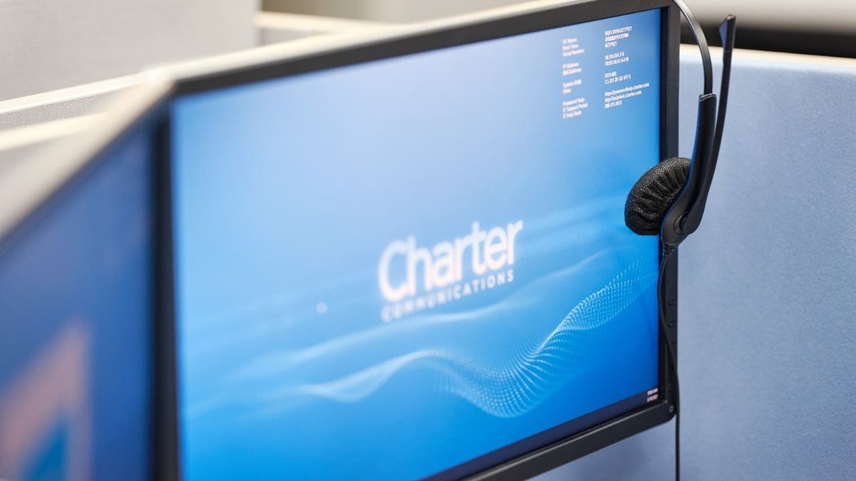 A Charter Communications computer