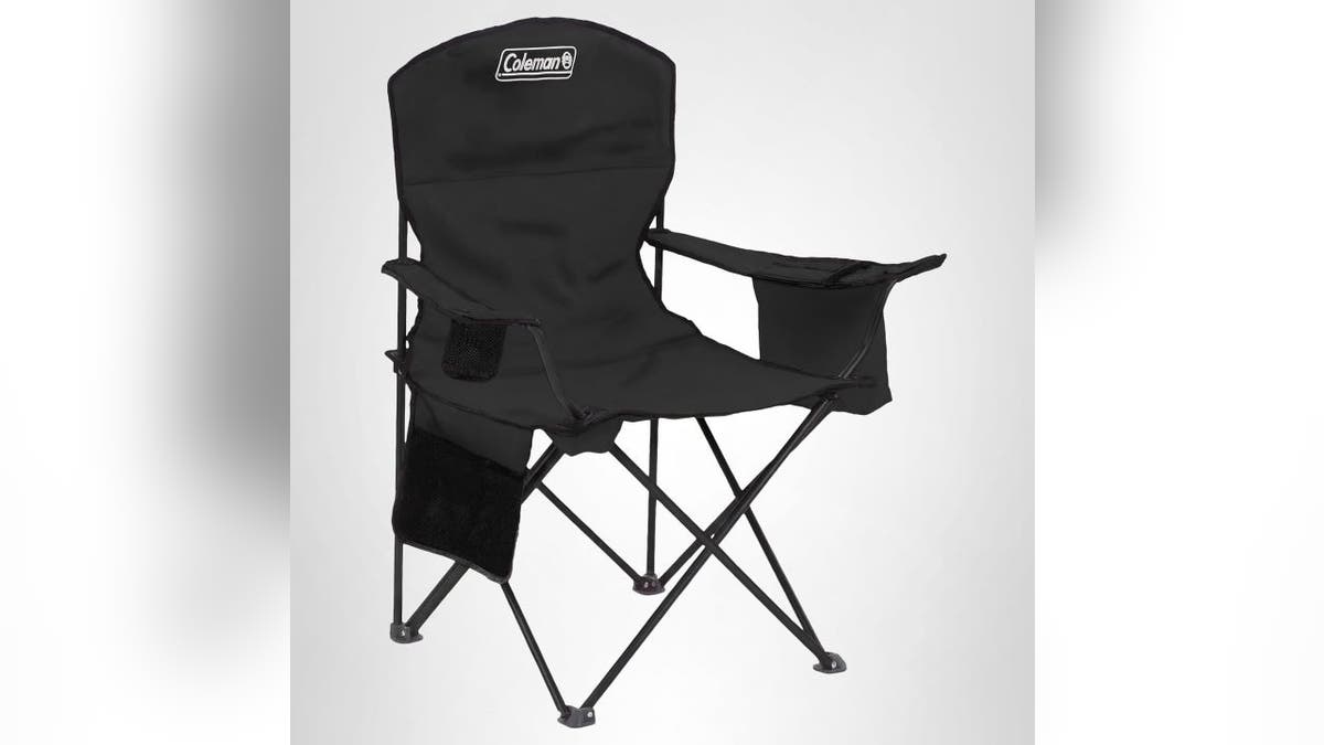 This chair folds up in seconds.