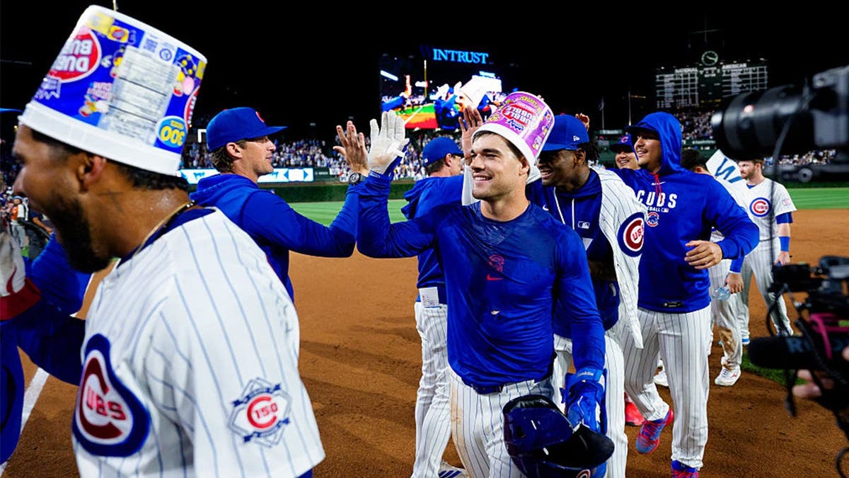 Matt Shaw #6 of the Chicago Cubs