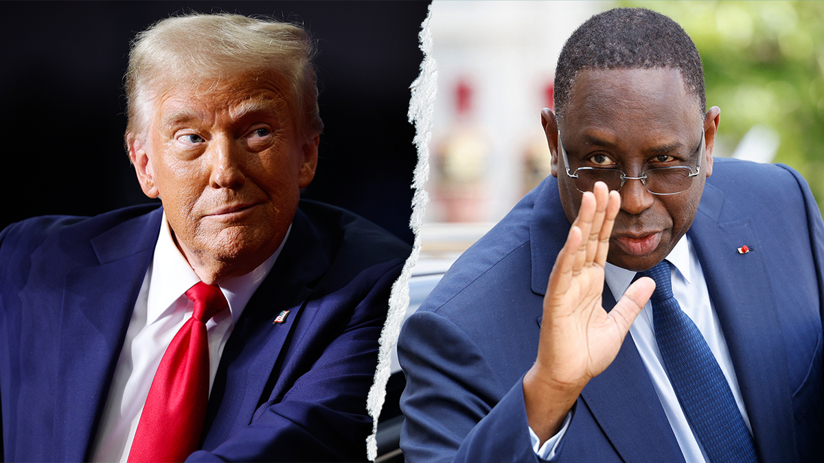 Donald Trump and Macky Sall