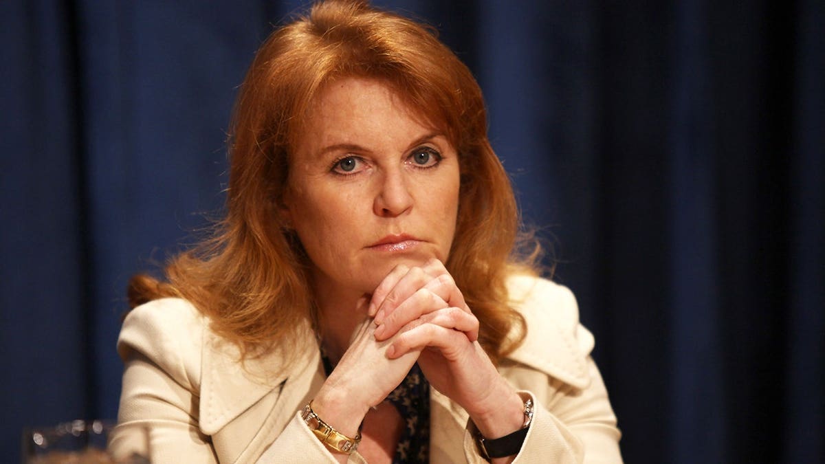 Duchess of York Sarah Ferguson attending an event at the United Nations in New York City