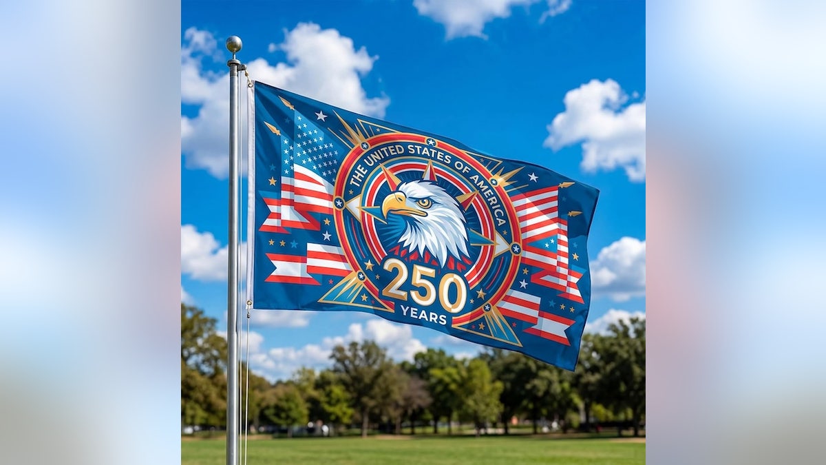 Proudly fly this flag outside your home.
