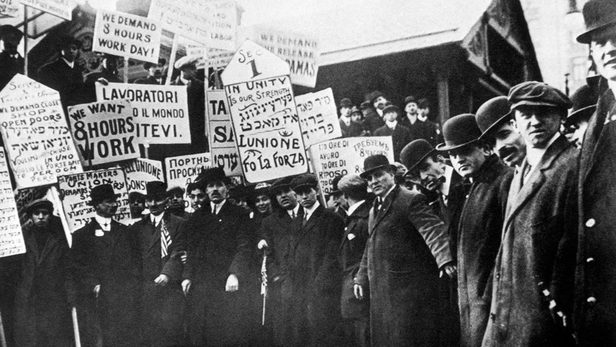 Huelga de los trabajadores de la confección