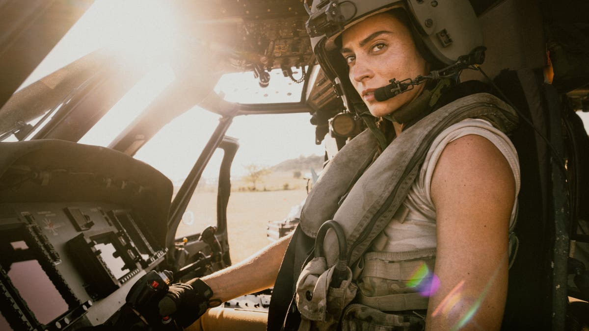 Genesis Rodriguez portraying Josie Carrillo in a scene from Lioness season 2 episode 8