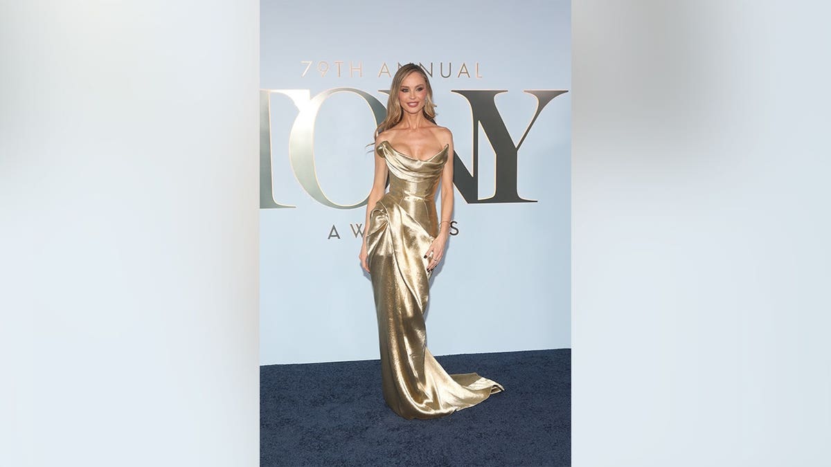 Georgina Chapman at the Tony Awards in New York in June 2026.