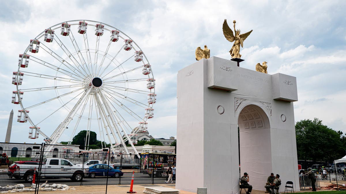 The setting of the Great American State Fair in the nation's capital