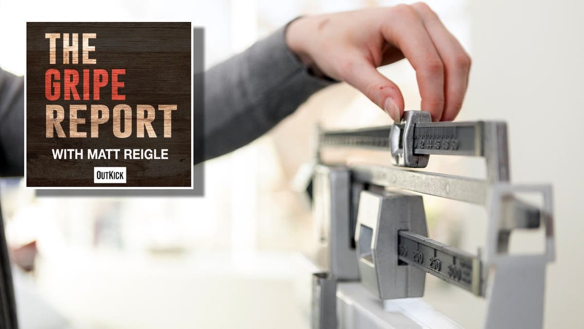 Gripe Report logo and scale