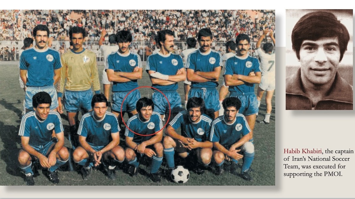 Habid Khabiri, former captain of Iran’s National Soccer Team, executed by the Iranian regime in June 1984 because he refused to denounce his affiliation with the main Iranian opposition movement, the PMOI/MEK.