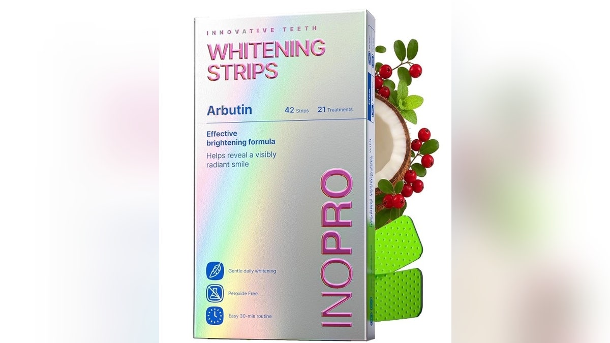 Help brighten your smile with these strips.