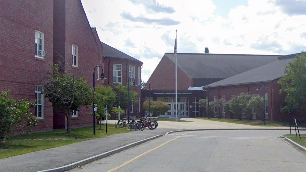 Exterior of Ipswich High School in Massachusetts