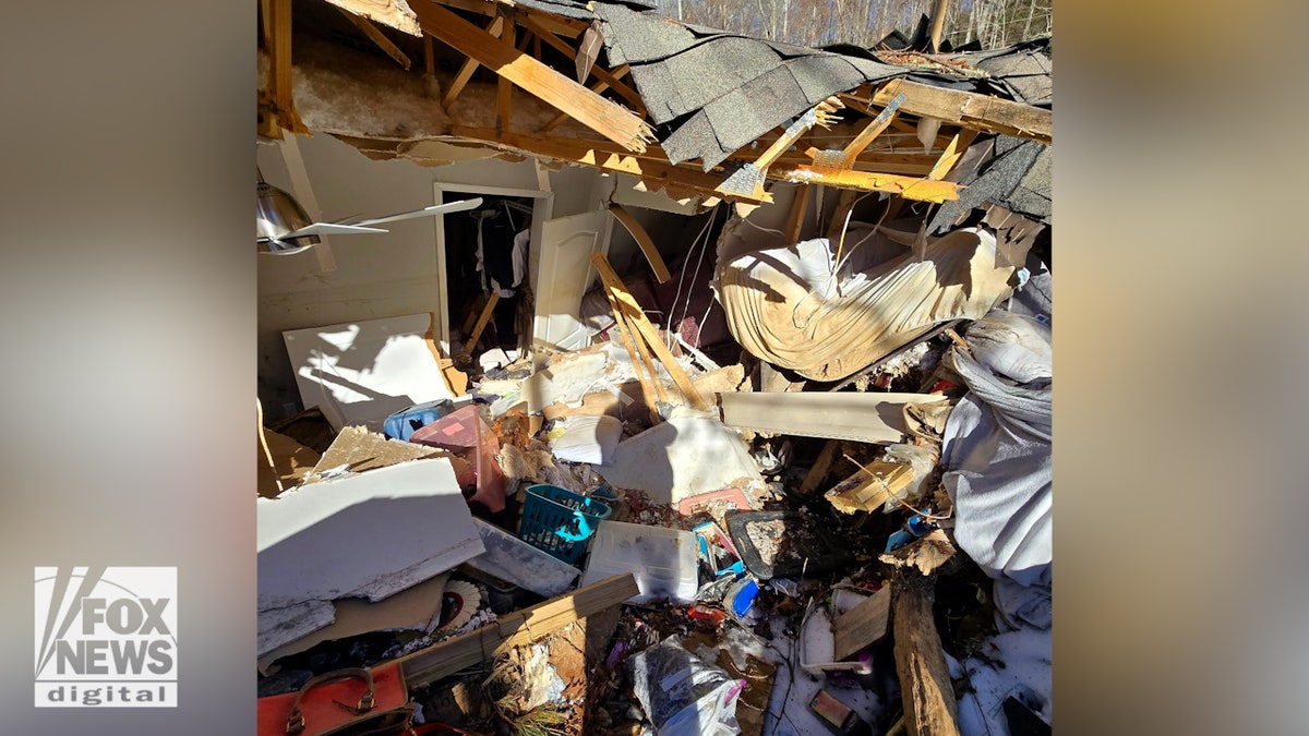 Helene's flooding destroys home in Fairview, NC