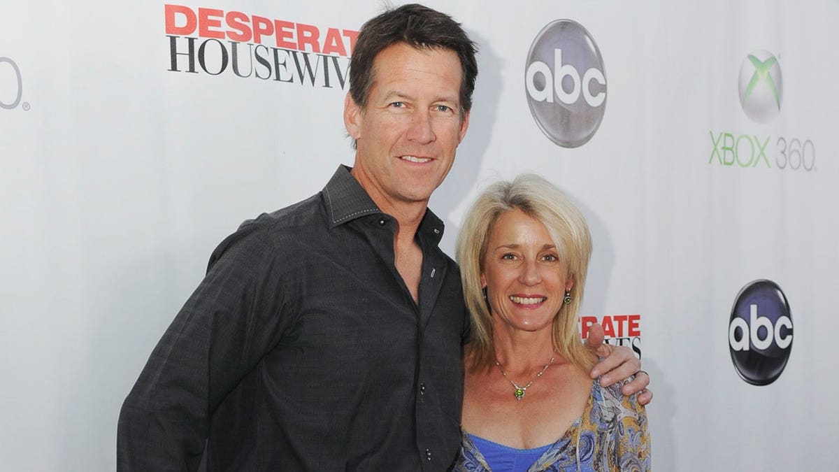 James Denton and his wife Erin