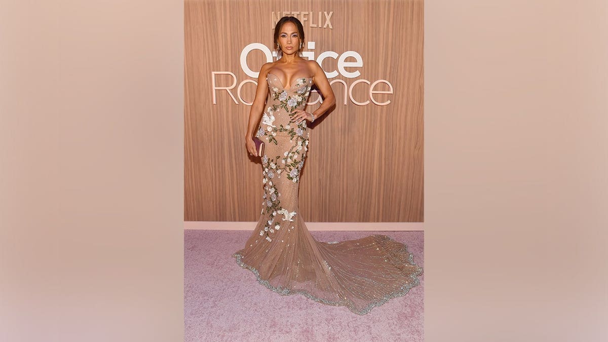 Jennifer Lopez at the New York premiere of her new film,