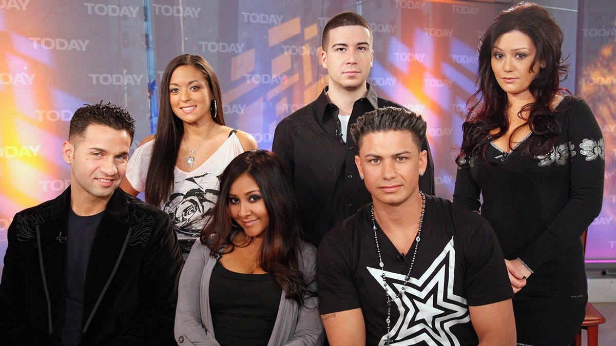 The cast of Jersey Shore