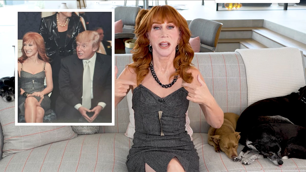 Kathy Griffin on an old image of herself and Donald Trump