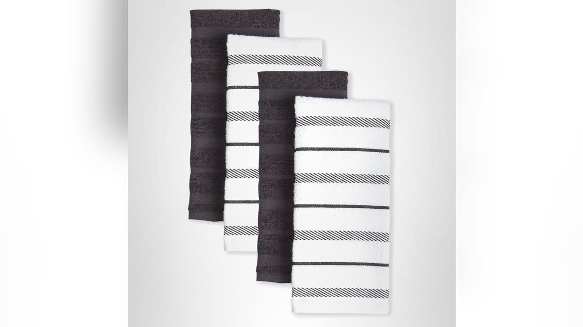 Add these absorbent towels to your kitchen setup. 