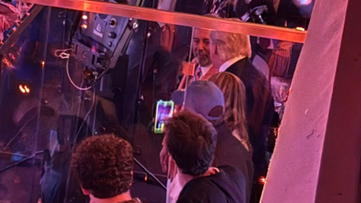 Secret Service, TSA and NYPD transform Madison Square Garden into fortress for Trump's NBA Finals visit President Trump with James Dolan
