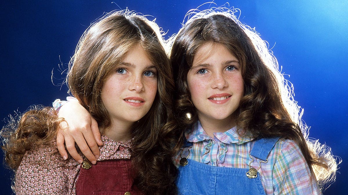 Actresses Lindsay Greenbush and Sidney Greenbush posing for a portrait.