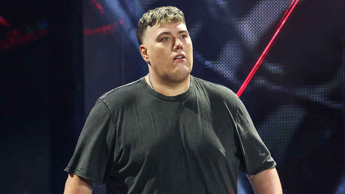 Mason Rook stepping to nan ringing astatine WWE Performance Center successful Orlando, Florida
