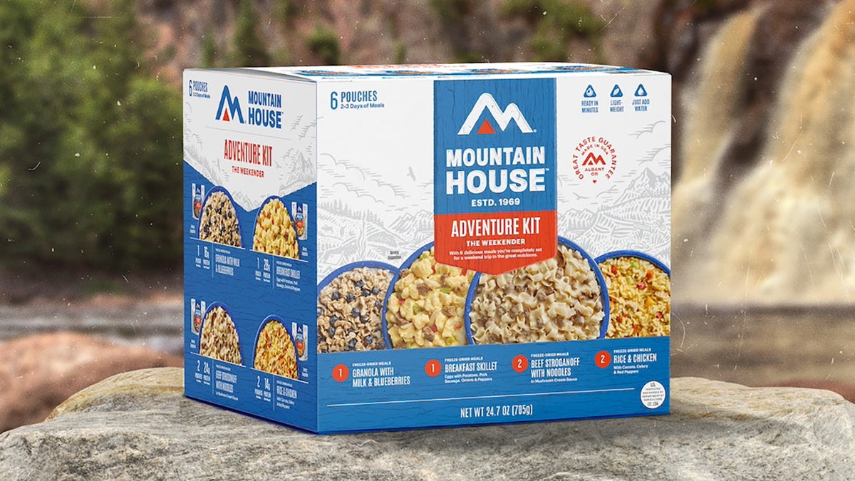Stock up on freeze-dried meals for camping, hiking or last-minute dinners.