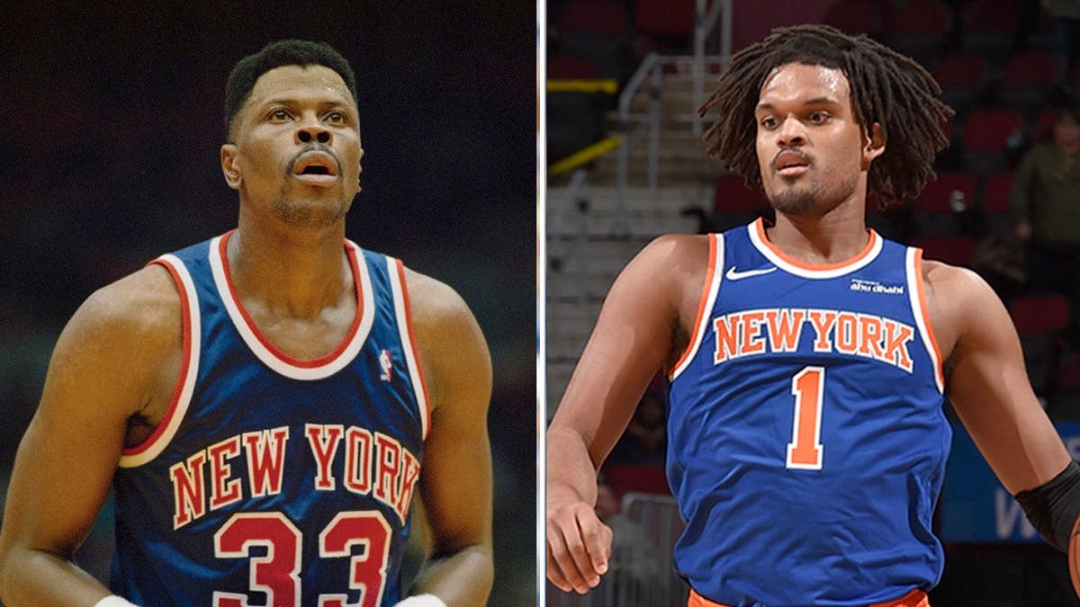 Patrick Ewing and DIllon Jones