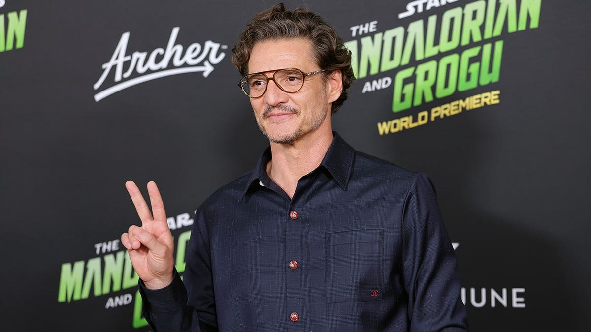 Pedro Pascal attending the premiere of Star Wars The Mandalorian and Grogu at TCL Chinese Theatre in Hollywood
