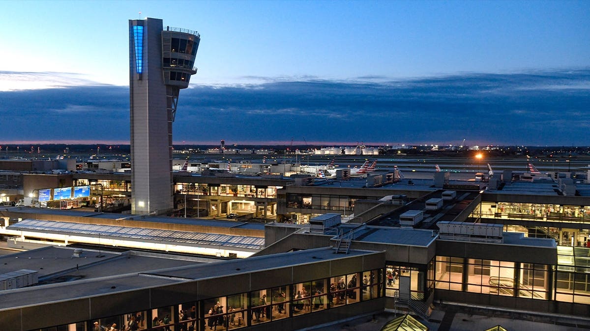 Control operation of Philadelphia International Airport.