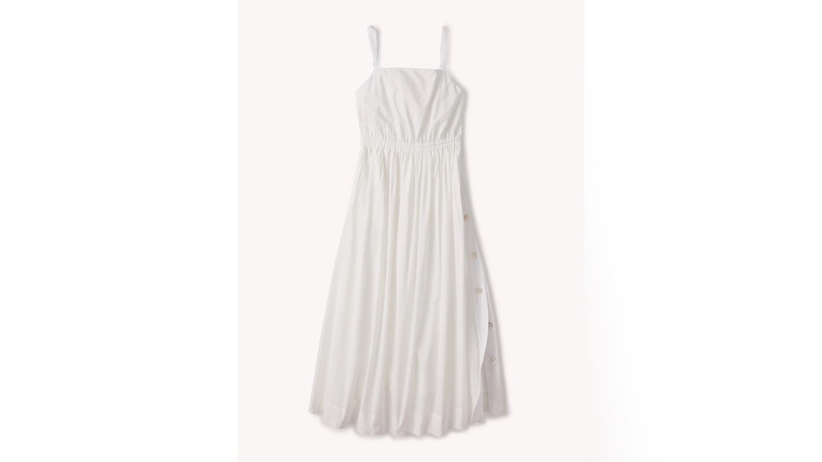 Buck Mason's timeless sundress is 100% cotton.