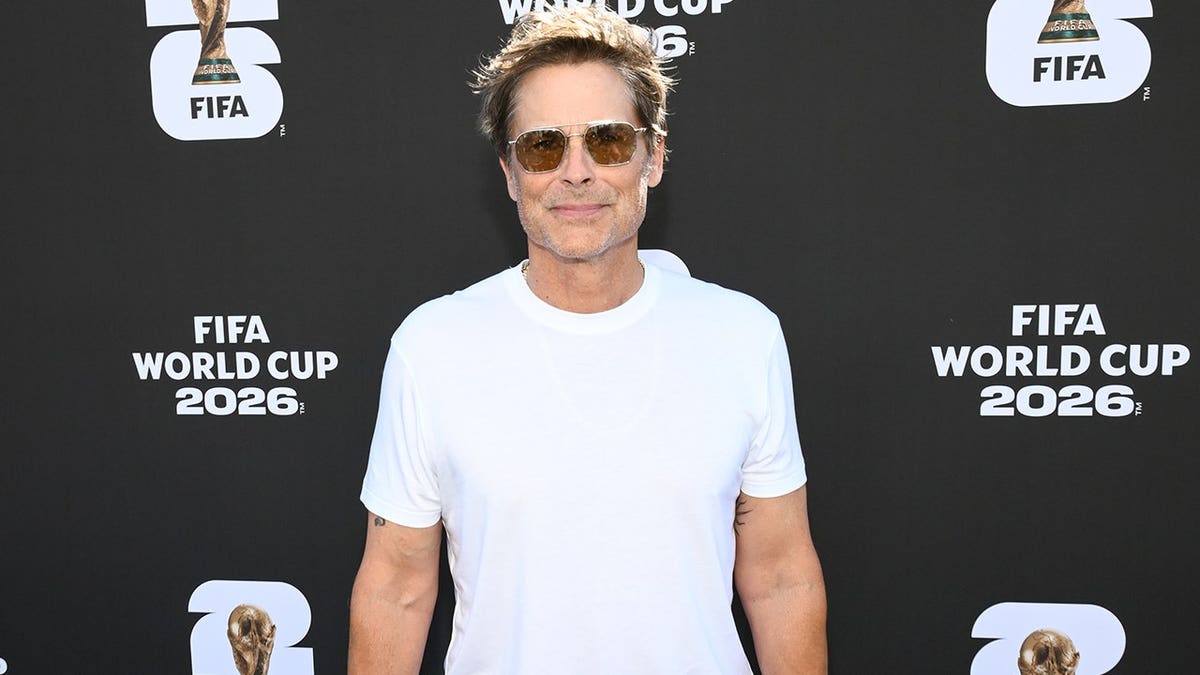 Rob Lowe na Copa do Mundo FIFA de 2026 em Los Angeles, em junho de 2026.