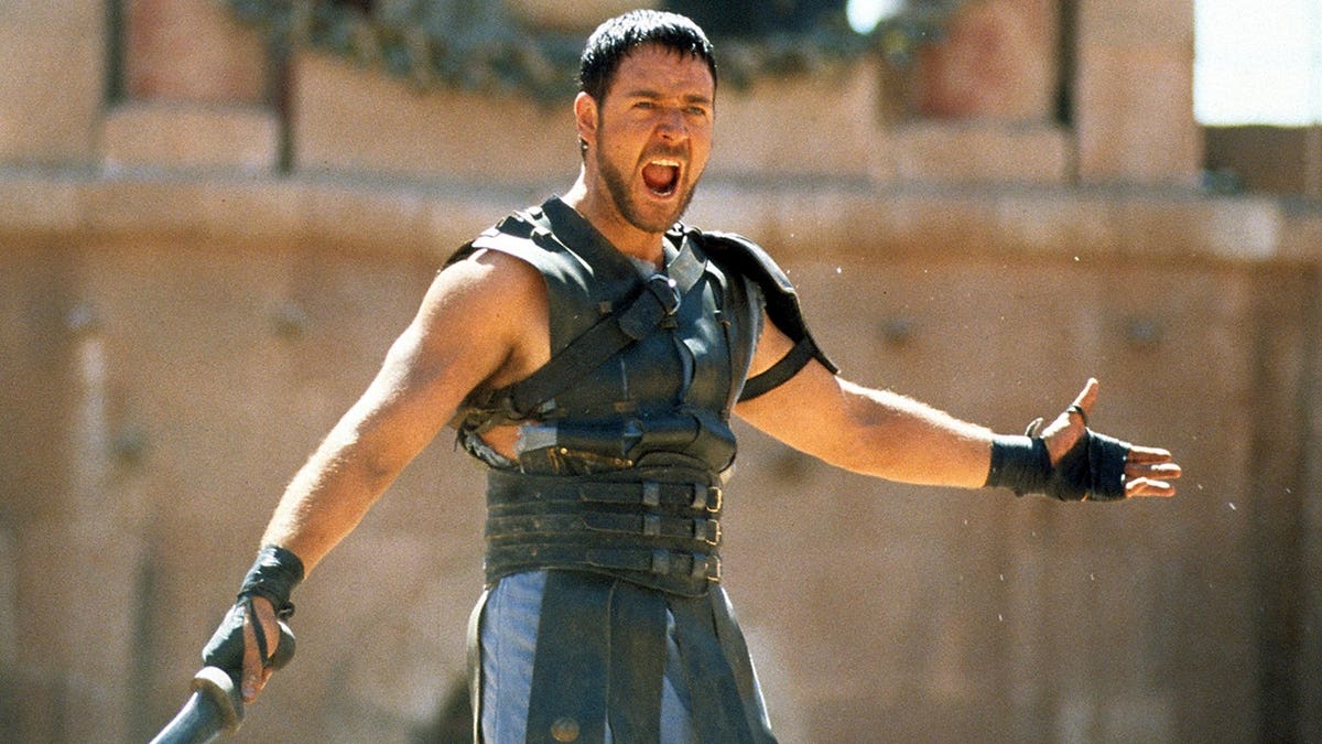 Russell Crowe in a scene from 