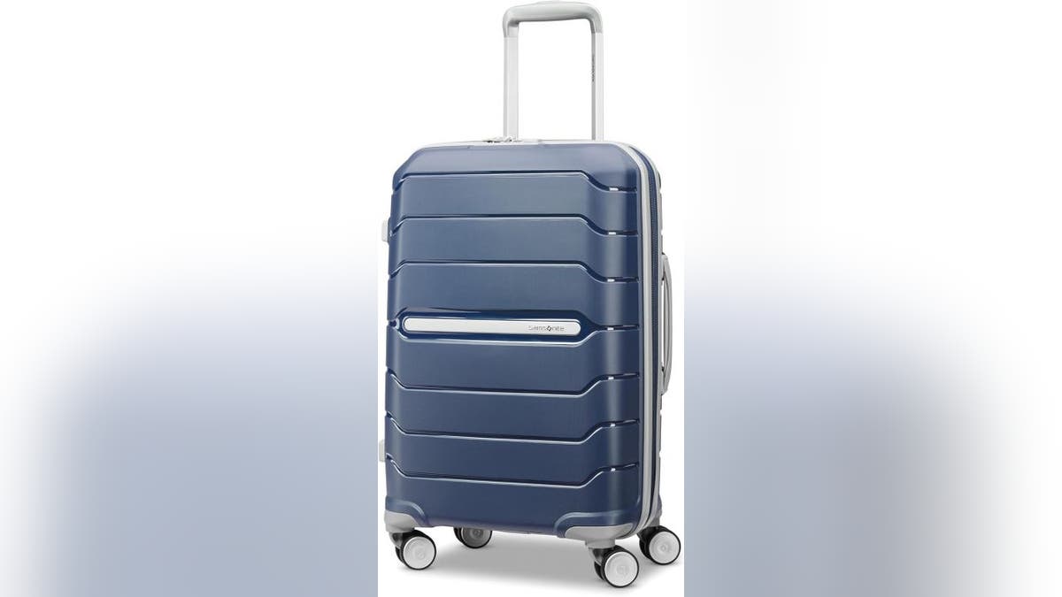 A hardsided suitcase that won't scratch.