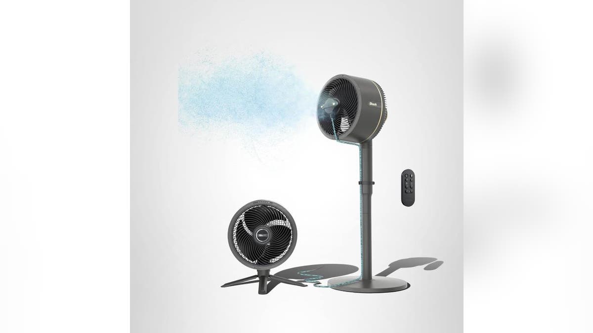 Use the mister to cool yourself down faster.