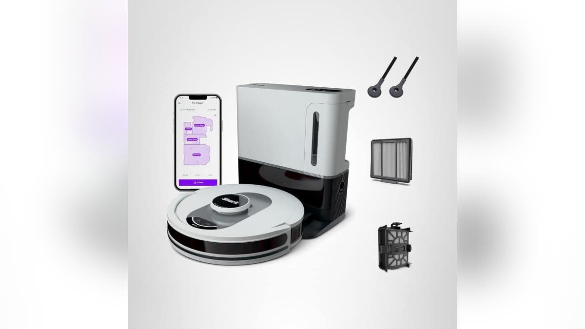 Use the app to control your Shark robot vacuum.