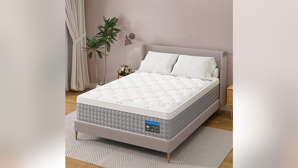 Refresh your sleep setup with this hybrid mattress.