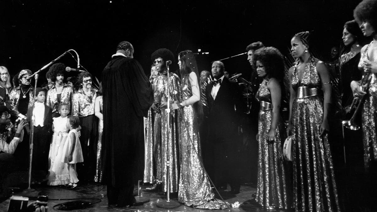 Sly Stone wedding Madison Square Garden