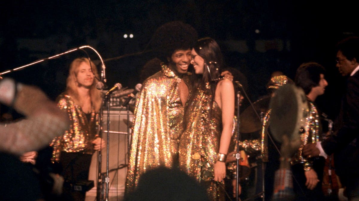Sly Stone wedding with Kathy Silva