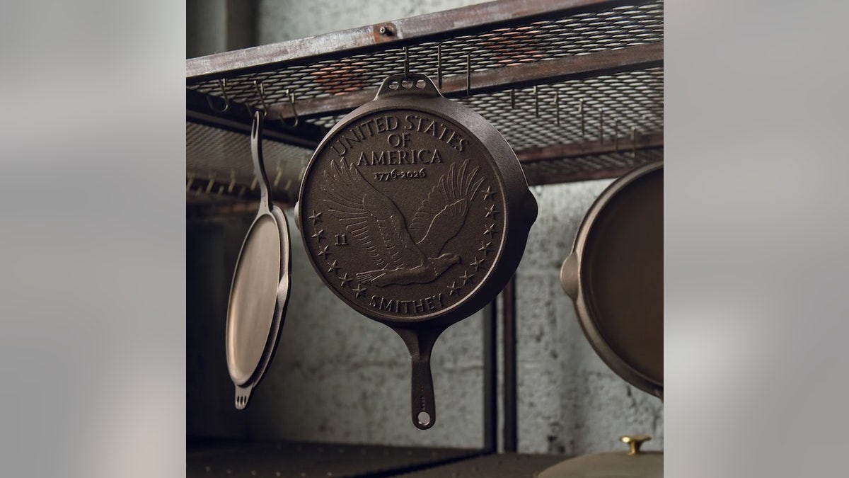 Celebrate America’s 250th anniversary with a custom skillet.