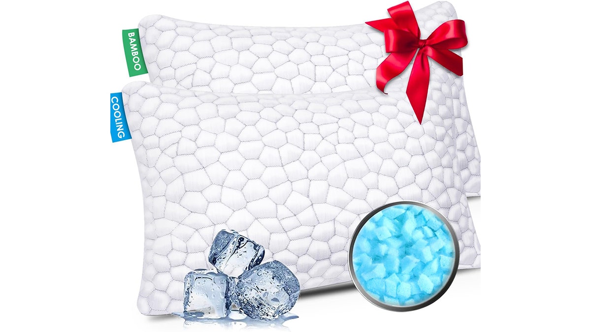 The dual-sided cover has cooling properties.
