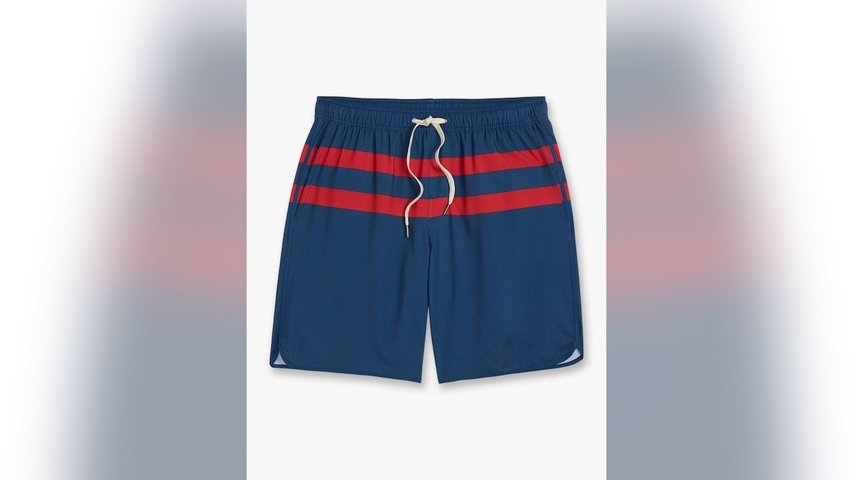 Fair Harbor swim trunks come in a variety of colors and patterns.
