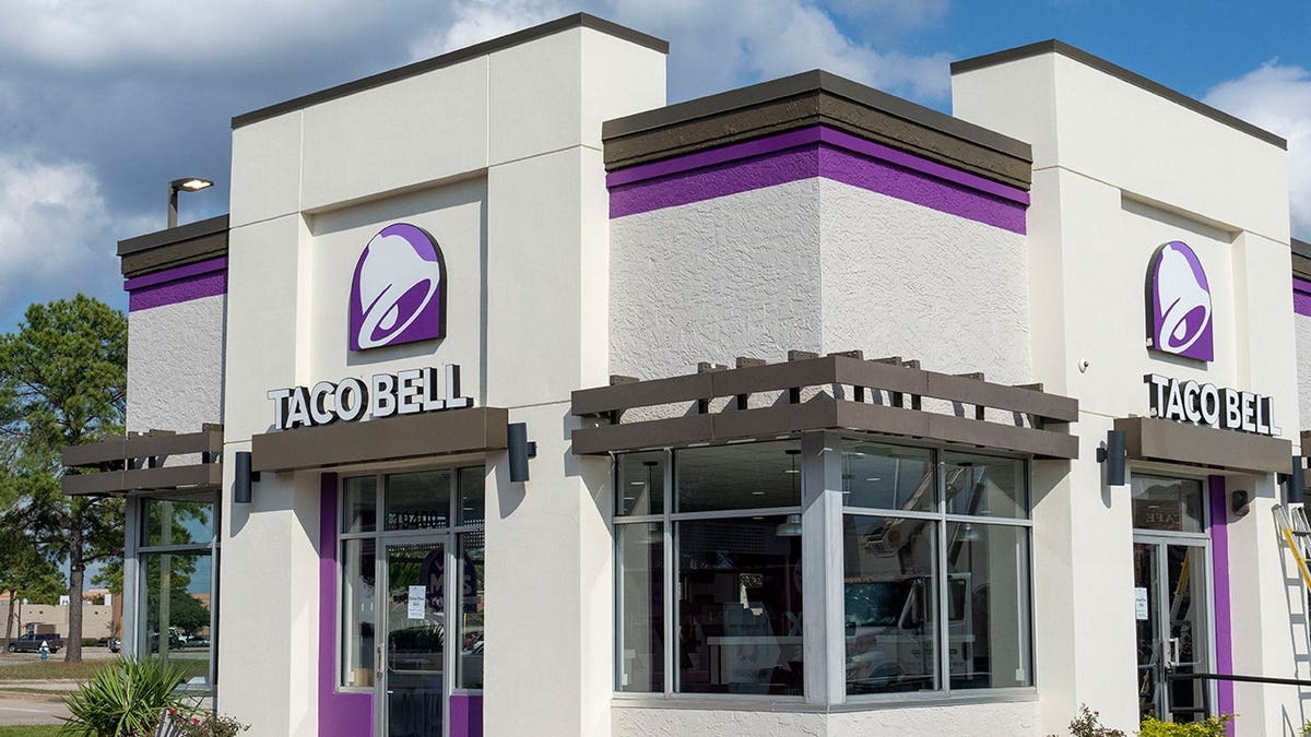 The new Taco Bell Live Mas Cafe building in Spring, Texas