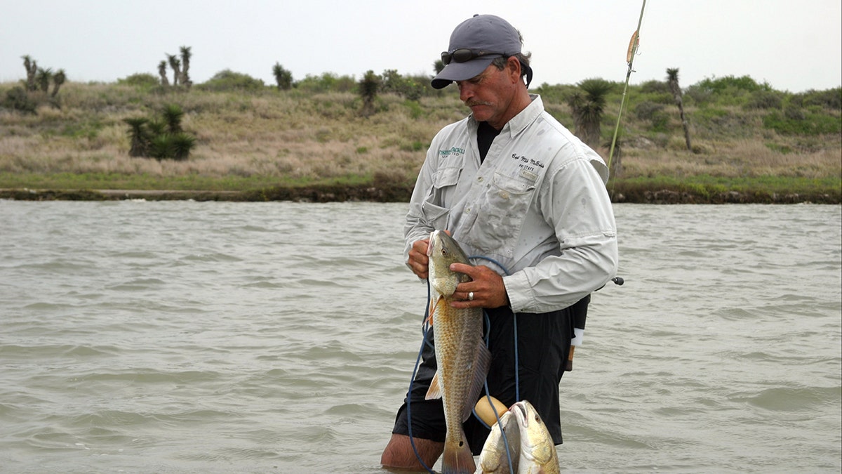 Fishing in Lower Laguna Madre in Texas