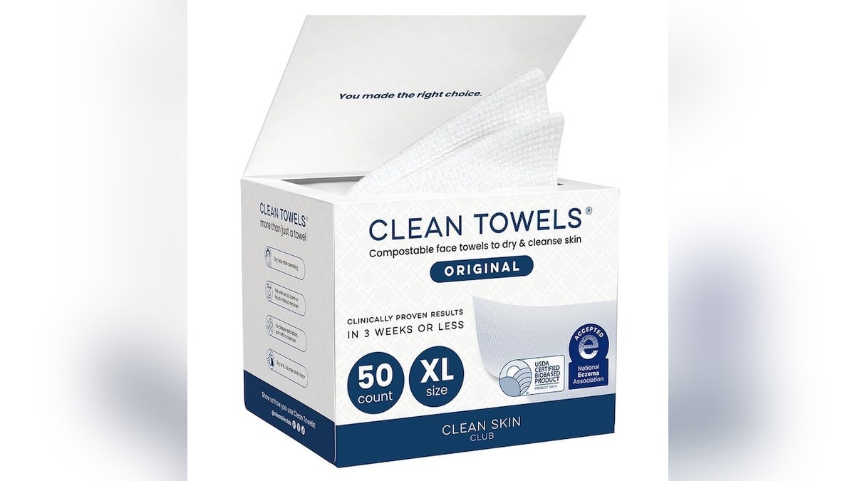 Upgrade your skincare routine with these disposable face towels.