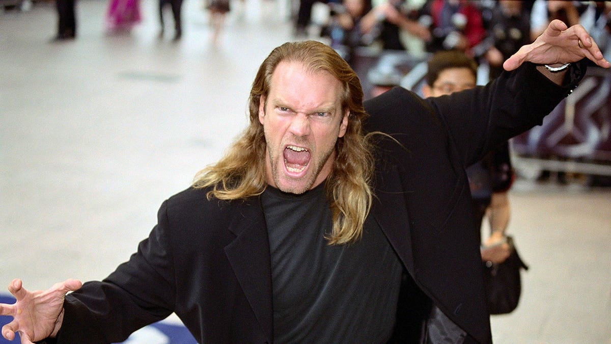 Tyler Mane lasting astatine the X-Men movie premiere successful London's Leicester Square